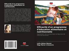 Portada del libro de Efficacité d'un programme d'éducation alimentaire et nutritionnelle