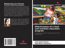 Buchcover von Effectiveness of a food and nutrition education program