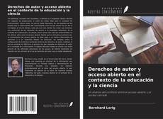 Copertina di Derechos de autor y acceso abierto en el contexto de la educación y la ciencia