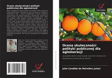 Couverture de Ocena skuteczności polityki publicznej dla aglomeracji