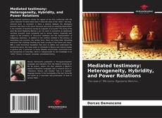 Обложка Mediated testimony: Heterogeneity, Hybridity, and Power Relations