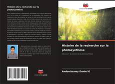 Buchcover von Histoire de la recherche sur la photosynthèse