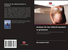 Borítókép a  Analyse du lien affectif pendant la grossesse - hoz