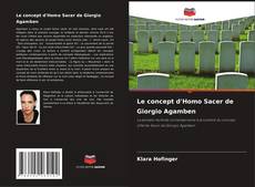 Borítókép a  Le concept d'Homo Sacer de Giorgio Agamben - hoz