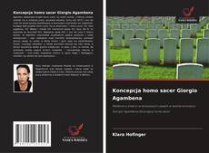 Bookcover of Koncepcja homo sacer Giorgio Agambena