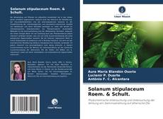 Capa do livro de Solanum stipulaceum Roem. & Schult. 