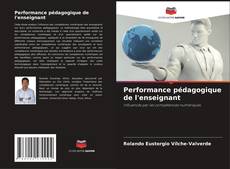 Copertina di Performance pédagogique de l'enseignant