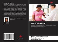 Maternal health kitap kapağı