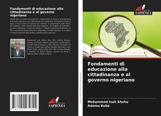 Fondamenti di educazione alla cittadinanza e al governo nigeriano kitap kapağı