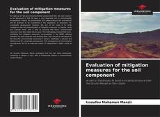 Evaluation of mitigation measures for the soil component kitap kapağı
