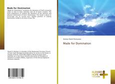 Capa do livro de Made for Domination 