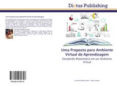 Capa do livro de Uma Proposta para Ambiente Virtual de Aprendizagem 