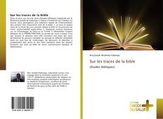 Buchcover von Sur les traces de la bible