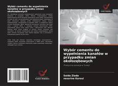 Buchcover von Wybór cementu do wypełnienia kanałów w przypadku zmian okołozębowych