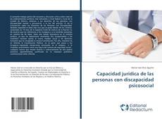 Buchcover von Capacidad jurídica de las personas con discapacidad psicosocial