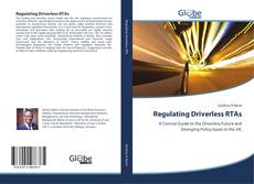 Capa do livro de Regulating Driverless RTAs 