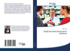 Portada del libro de Studii de istoria farmaciei în România