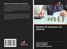 Borítókép a  Numero di anomalie nel bilancio - hoz