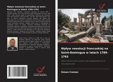 Portada del libro de Wpływ rewolucji francuskiej na Saint-Domingue w latach 1789–1793