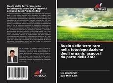 Ruolo delle terre rare nella fotodegradazione degli organici acquosi da parte dello ZnO的封面