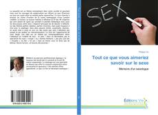 Buchcover von Tout ce que vous aimeriez savoir sur le sexe