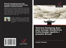 Borítókép a  Ochrona Kampong Ayer jako żywego dziedzictwa kulturowego zgodnie z prawem Brunei - hoz