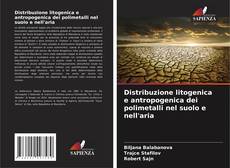 Portada del libro de Distribuzione litogenica e antropogenica dei polimetalli nel suolo e nell'aria