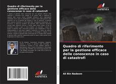 Portada del libro de Quadro di riferimento per la gestione efficace delle conoscenze in caso di catastrofi