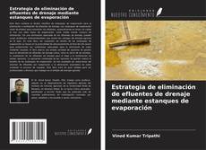 Copertina di Estrategia de eliminación de efluentes de drenaje mediante estanques de evaporación