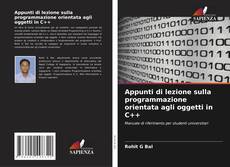 Обложка Appunti di lezione sulla programmazione orientata agli oggetti in C++
