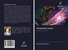 Bookcover of Filosofische nota's