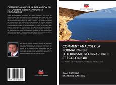 Buchcover von COMMENT ANALYSER LA FORMATION EN LE TOURISME GÉOGRAPHIQUE ET ÉCOLOGIQUE