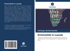 Capa do livro de Kriminalität in Luanda 