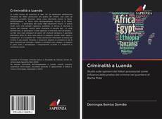 Buchcover von Criminalità a Luanda