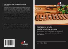 Bookcover of Narrazioni orali e trasformazione sociale