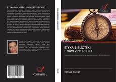 Capa do livro de ETYKA BIBLIOTEKI UNIWERSYTECKIEJ 