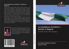 Portada del libro de La presidenza Jonathan / Sambo in Nigeria