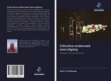 Bookcover of Citicoline onderzoek vooruitgang