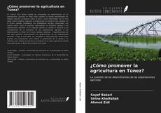 Capa do livro de ¿Cómo promover la agricultura en Túnez? 