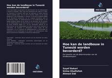 Bookcover of Hoe kan de landbouw in Tunesië worden bevorderd?