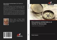 Capa do livro de Educazione ambientale e al rischio in Venezuela 