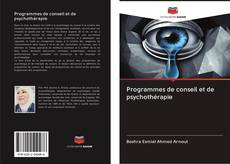 Couverture de Programmes de conseil et de psychothérapie