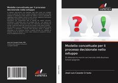 Обложка Modello concettuale per il processo decisionale nello sviluppo