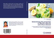 Borítókép a  Determining the properties of Mentha piperita and Citrus sinensis - hoz