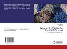 Copertina di Guide book of Textile Pre-treatment Processes