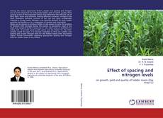 Copertina di Effect of spacing and nitrogen levels