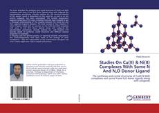 Borítókép a  Studies On Cu(II) & Ni(II) Complexes With Some N And N,O Donor Ligand - hoz