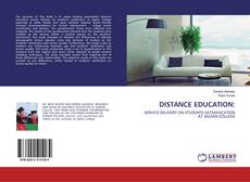 Bookcover of DISTANCE EDUCATION: