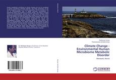 Copertina di Climate Change - Environmental Human Microbiome Metabolic Disorder