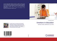 Bookcover of Emotions in Education